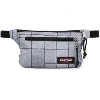 Eastpak Talky Sac banane, 23 cm, 2 L, Gris (Blanc Craquelé)