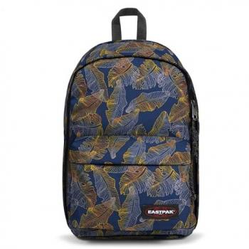 Eastpak Back To Work 27L Navy Blue White Orange Laptop Backpack