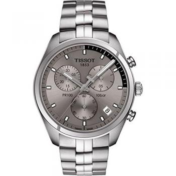 Tissot Men's PR100 Dual‑Function Watch
