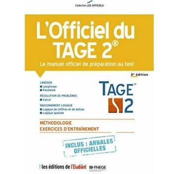 L'officiel du TAGE 2 : Manuel officiel de préparation au test