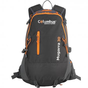 Mugarra 30L – Sac à Dos Outdoor (Noir/Gris/Orange)