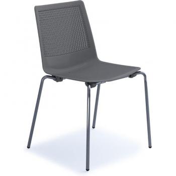 Social Spaces Harmony Multi-Purpose Chair with Chrome 4 Leg Frame