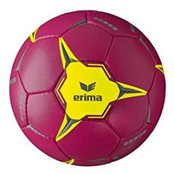 Kinderhandball Erima G 9 2.0 in Berry und Gelb