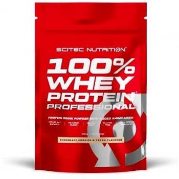 SCITEC NUTRITION 100% Whey Protein Professional 500 Grammi Cioccolato Biscotto E Crema