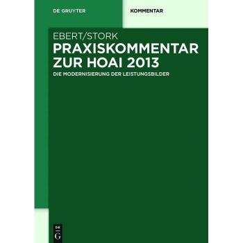 Praxiskommentar zur HOAI 2013