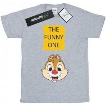 Cattiva Risata di Chip e Dale: T-Shirt Donna a Manica Lunga