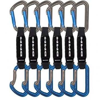 DMM Shadow Quickdraw, Pack of 7, Titanium/Blue, 12cm
