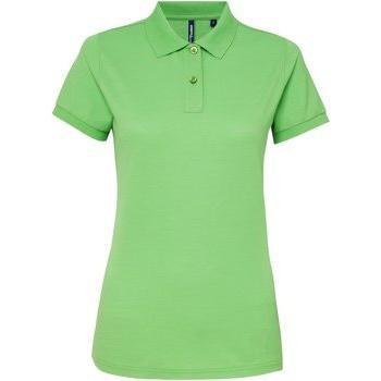 Polo Entrenamiento Asquith & Fox para Damas, Verde Azulado, XS a L