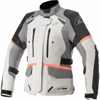 Veste moto femme Alpinestars Andes V3 Drystar gris