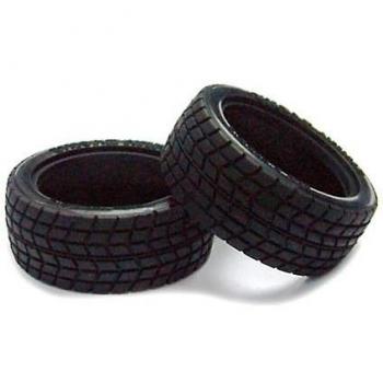 Pneus haute performance radiaux 62×26 mm – kit 1/10 – Tamiya