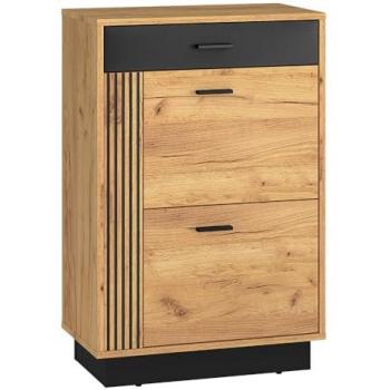 Flur Schuhschrank VINICA-131 Gold Craft Eiche
