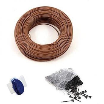 Kit Ambrogio Tondeuse Robot – 150 m câble, 300 clous, 3 connecteurs