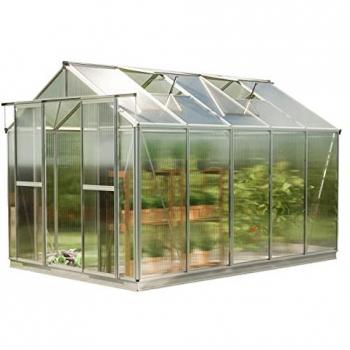 Premium 8mm Twin‑Wall Greenhouse 259x322cm
