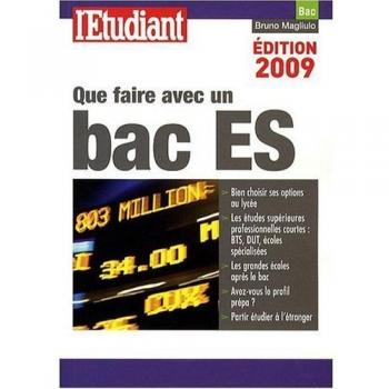 Que faire avec un bac ES
