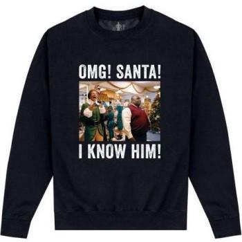 Felpa Santa OMG Elf Unisex per Adulti