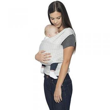 Écharpe de portage Ergobaby Aura Baby Wrap Rayures Grises
