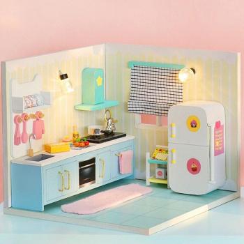 CuteCraft Dollhouse Assembly Bundle