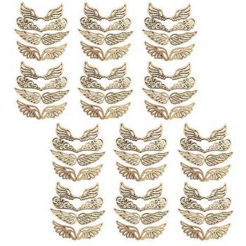 Bois créatif – Patchs ailes d’ange 80 pièces