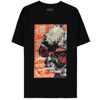 My Hero Academia Bakugo Katsuki Graphic Tee schwarz