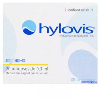 VISMED Hylovis Solution Ophtlamique Lubrifiante 20 Unidoses