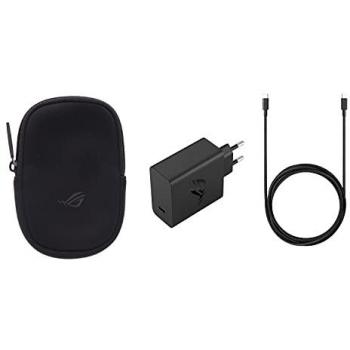 Adaptateur secteur Hypercharge 65 W ASUS ROG Phone 5 – câble USB‑C noir