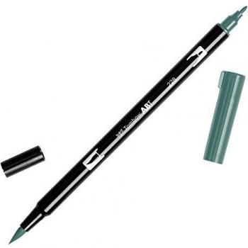 Tombow ABT-228 Feutre pinceau à 2 pointes Gris Vert