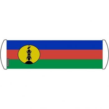 Waterproof New Caledonia Flag 17 x 50 cm – Multicolored, Lightweight & Sturdy