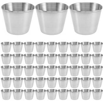 Tasses de Sauces en Acier inoxydable 48x1,5 oz