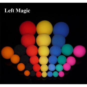 10PCS 4.5cm Colorful Finger Sponge Balls