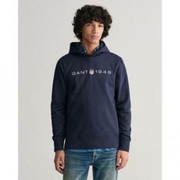 Gant Sweatshirt Graphic 2003244 Dunkelblau Regular Fit