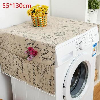 Housse Florale pour Électroménager avec Poches