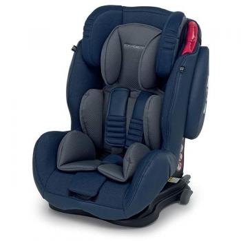 Foppapedretti Isodinamyk Seggiolino Auto Gruppo 1/2/3 per Bambini da 9 Mesi Fino a 12 Anni, Jeans