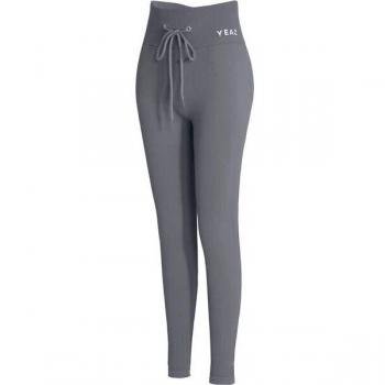 Leggings Yeaz per Corsa Donna Grigio S