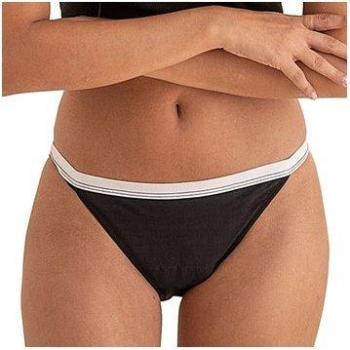 Pack Río de 2 Bragas Brasileñas Menstruales – Negros – Mediano (36‑38)