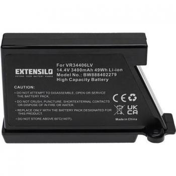 Extensilo LG Hom‑Bot VR62701LVMB – 3400 mAh Akkusatz