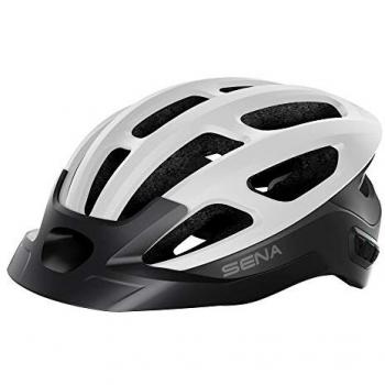 Protector Cabeza Bici Sena R1 Evo con Chipset Nuevo y Tecnología Mesh, Color Blanco