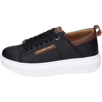 Alexander Smith Men's Black Synthetic Leather Sneakers – US Size 7