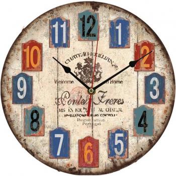 Große Kunst Wanduhr für Café Dekor
