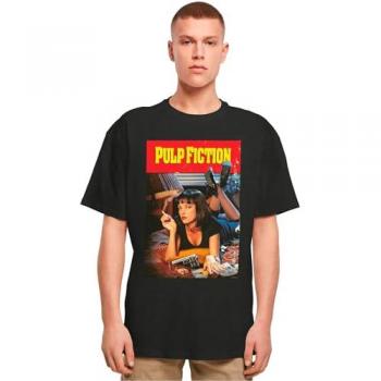 Merchcode Oversized T-Shirt Pulp Fiction Design