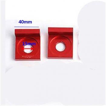 Aluminum CNC Chain Adjuster Block for XR50 CRF70 KLX BBR TTR Pitmotard