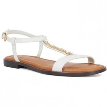Sandales Dune London Lollipops T-Bar blanches