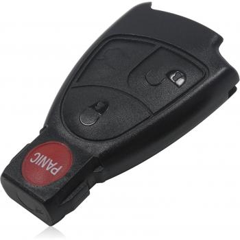 Jingyuqin Mercedes Benz Key Fob Case Cover 3 Buttons 2B 4BT