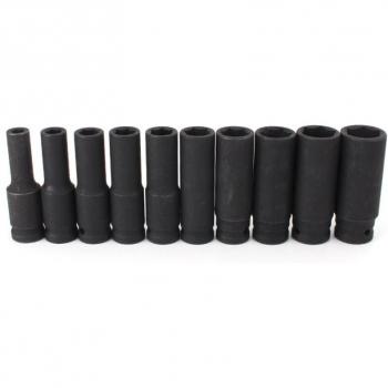 Kit de douilles profondes GTBL 10 pièces 8-22mm