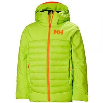 Helly Hansen Jr Summit Jacket Veste Mixte Enfant, Vert Citron (402 azid Lime), 10 ans