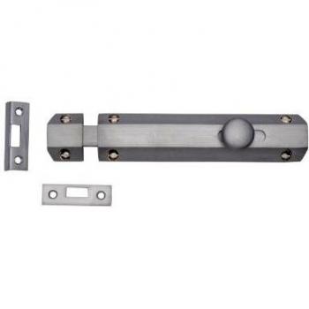 Satin Chrome 20.32cm Flat Bolt