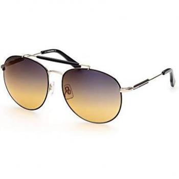 Occhiali Solari DSQUARED2 DQ0353 Taglia 60mm in Oro e Grigio Donna