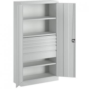 Schwerlastschrank grau, Höhe 1950 mm von Pavoy