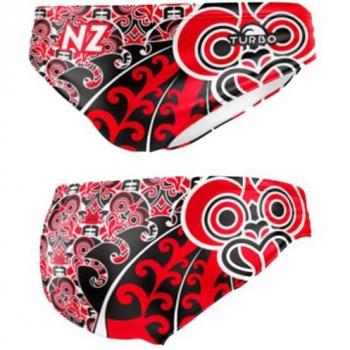 Bañador Turbo New Zealand 2023 Rojo Estampado para Hombre