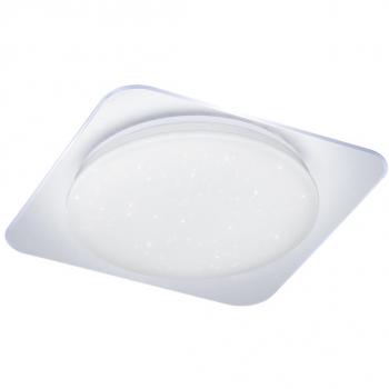 Trio LED-Decke „Sternenhimmel“ 45.6 × 45.6 cm, 7 cm hoch – Weiß