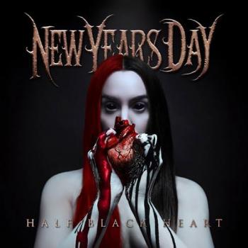 Vinyle Rouge Half Black Heart